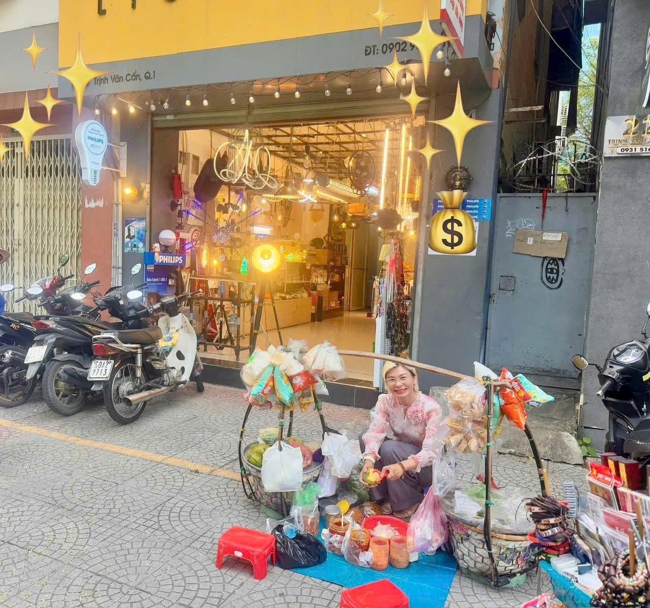  BÁN NHÀ MẶT TIỀN KINH DOANH ĐƯỜNG TRỊNH VĂN CẤN, QUẬN 1 - NGANG LỚN ĐẸP 5M * 16M - GIANG GIANG: 093.86.76.685 