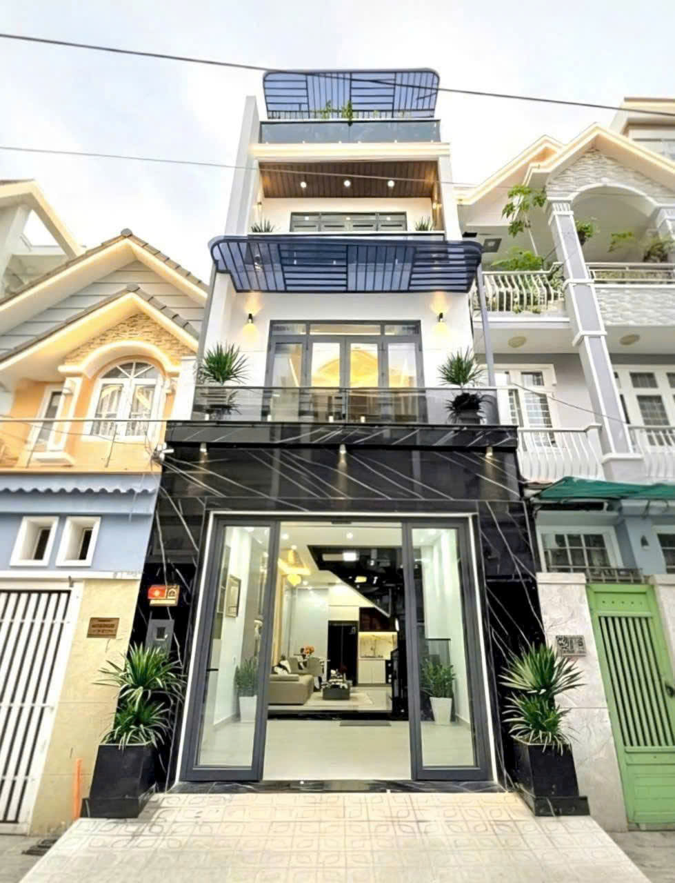  NHÀ PHỐ XÂY Ở TÂM HUYẾT - ĐƯỜNG THÔNG 6M - ĐÀO TÔNG NGUYÊN, NHÀ BÈ - 7,35 TỶ 