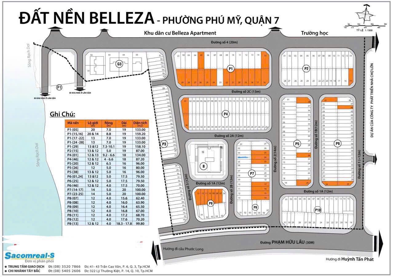  ĐẤT NỀN PHÚ MỸ, PHẠM HỮU LẦU, QUẬN 7 – GIÁ TỐT 
