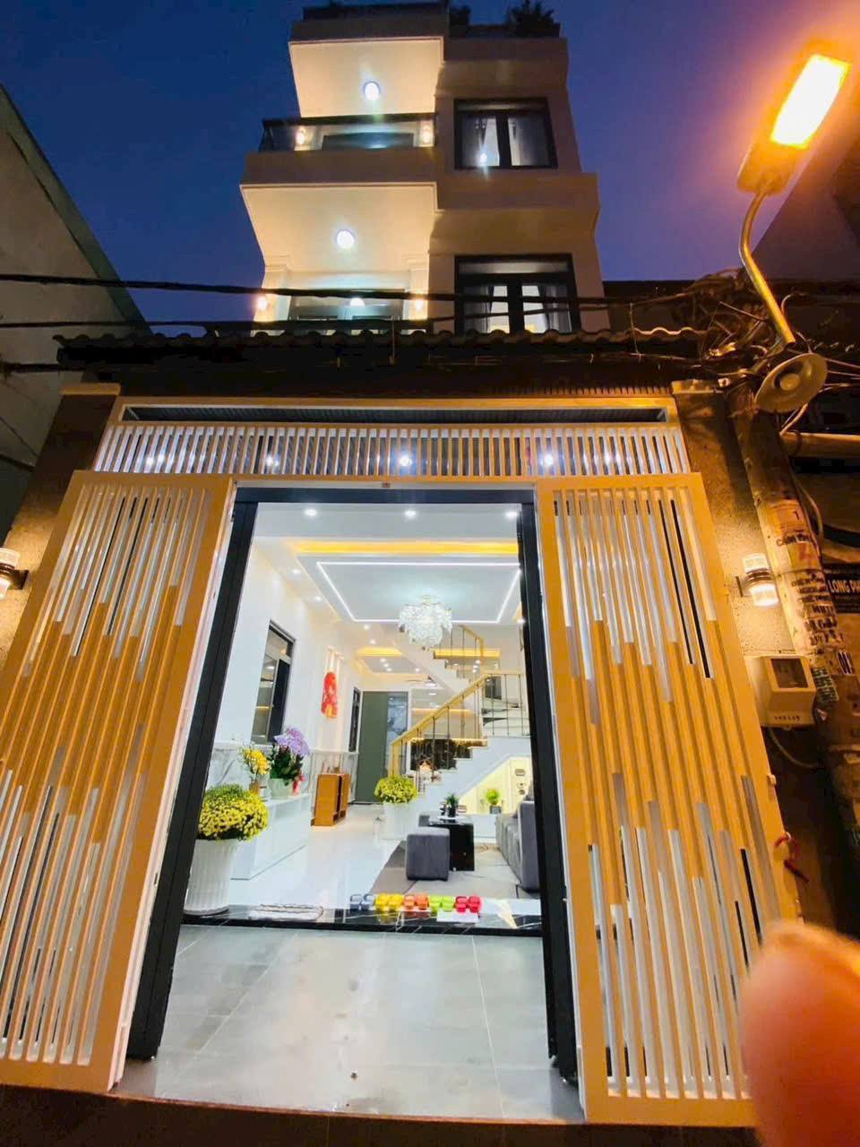  NHÀ MỚI HOÀN THIỆN HẺM 2174 HUỲNH TẤN PHÁT, NHÀ BÈ - CỰC SỐC CHỈ 6 TỶ 660 TRIỆU 