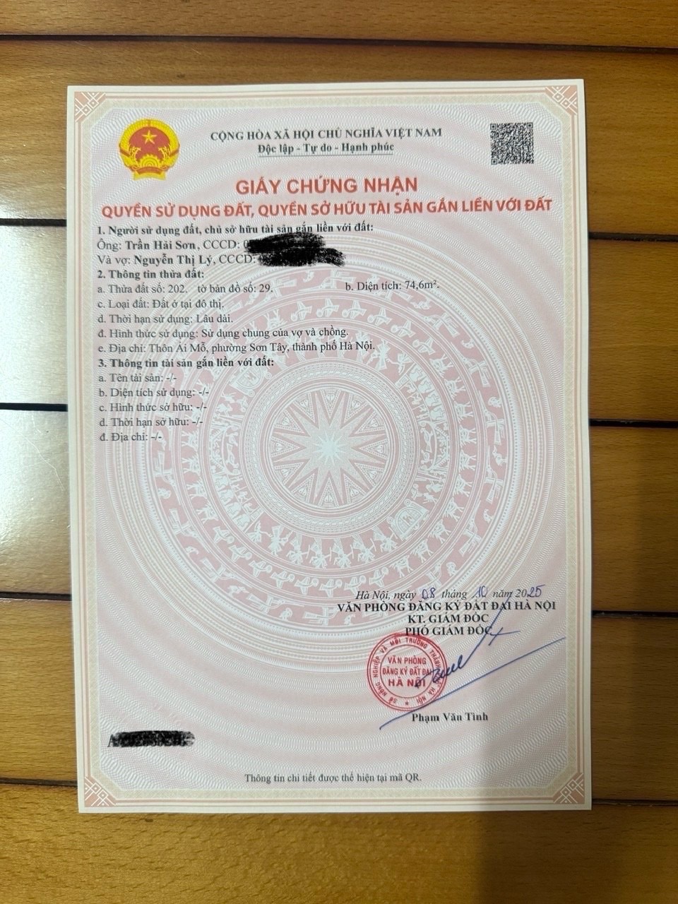  ĐẤT ĐẸP – GIÁ TỐT  – CHÍNH CHỦ CẦN BÁN 2 Lô Tại thôn Ái Mỗ, phường Sơn Tây, tp Hà Nội 