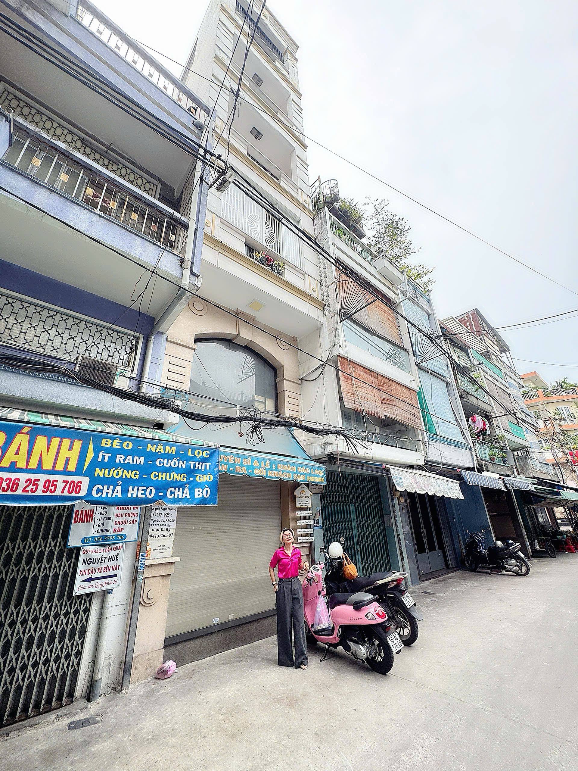  BÁN NHÀ 6 TẦNG - HXH ĐẬU CỬA Đ.NGUYỄN ĐÌNH CHIỂU, QUẬN 3 - ĐƯỜNG XE TẢI 8M THÔNG  3 CĂN RA MẶT TIÈN VÕ VĂN TẦN * LIÊN HỆ GIANG GIANG:0938676685 