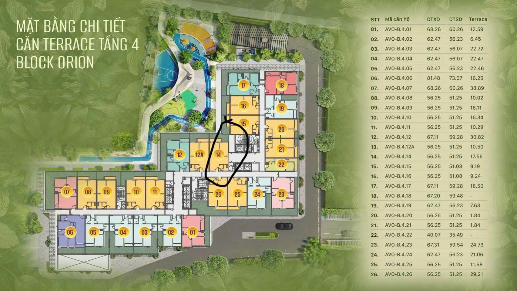  CHÍNH CHỦ CẦN BÁN- CĂN HỘ TT AVIO PHƯỜNG DĨ AN 