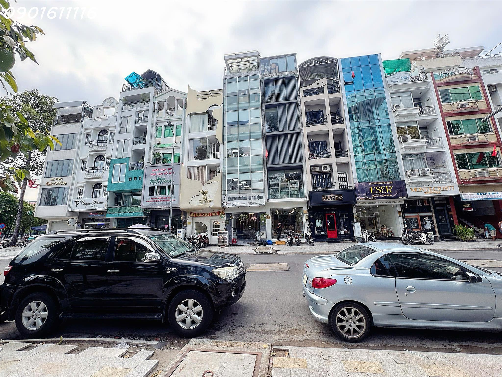  BÁN NHÀ 5 TẦNG MẶT TIỀN KINH DOANH SIÊU ĐỈNH - GÓC 2 MẶT TIỀN ĐƯỜNG NGUYỄN ĐÌNH CHIỂU & HOÀNG SA, QUẬN 1 - 