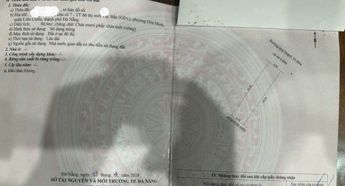  ????????Bán đất Đường 10m5 Trần Triệu Luật, gần khu E Kim Long 