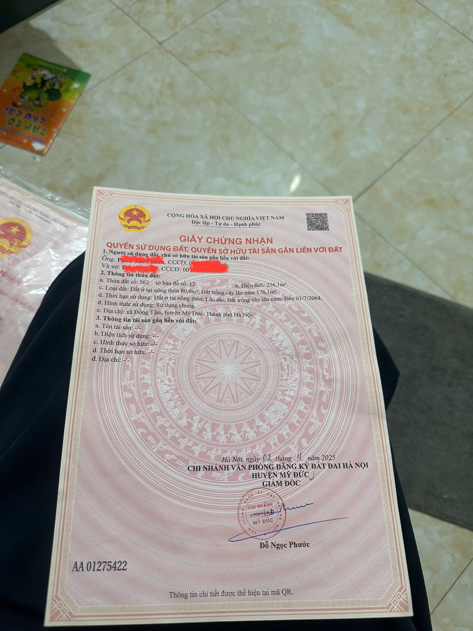  !!! BÁN LÔ ĐẤT GÓC  - PHÚC SƠN (đồng tâm cũ) - HÀ NỘI 