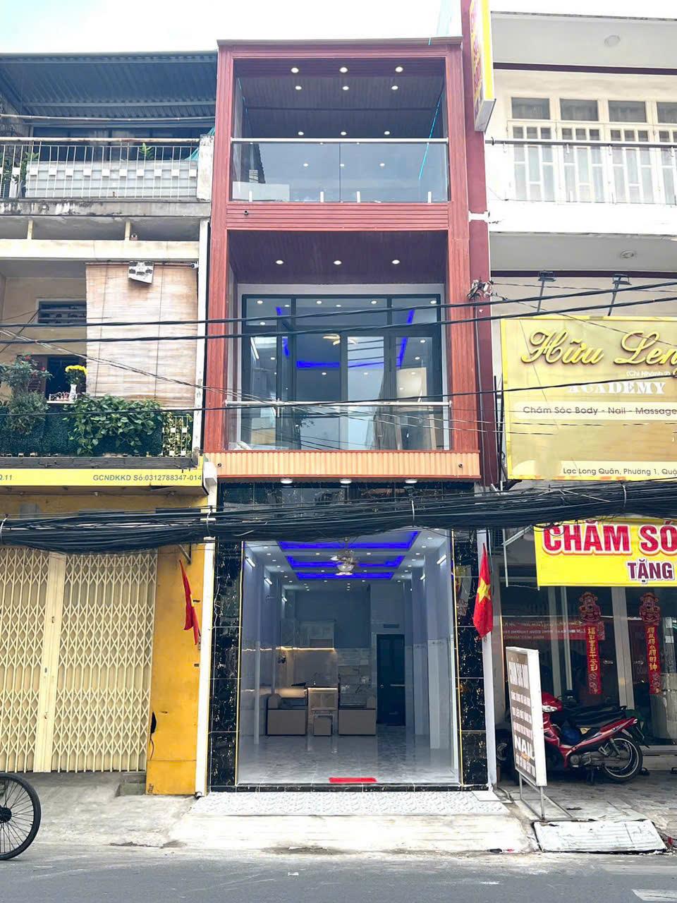  CHỈ NHỈNH 9 TỶ-Gần Chợ BÌNH THỚI –3Tầng 46m Mặt Tiền  THUẬN TIỆN KINH DOANH BUÔN BÁN 