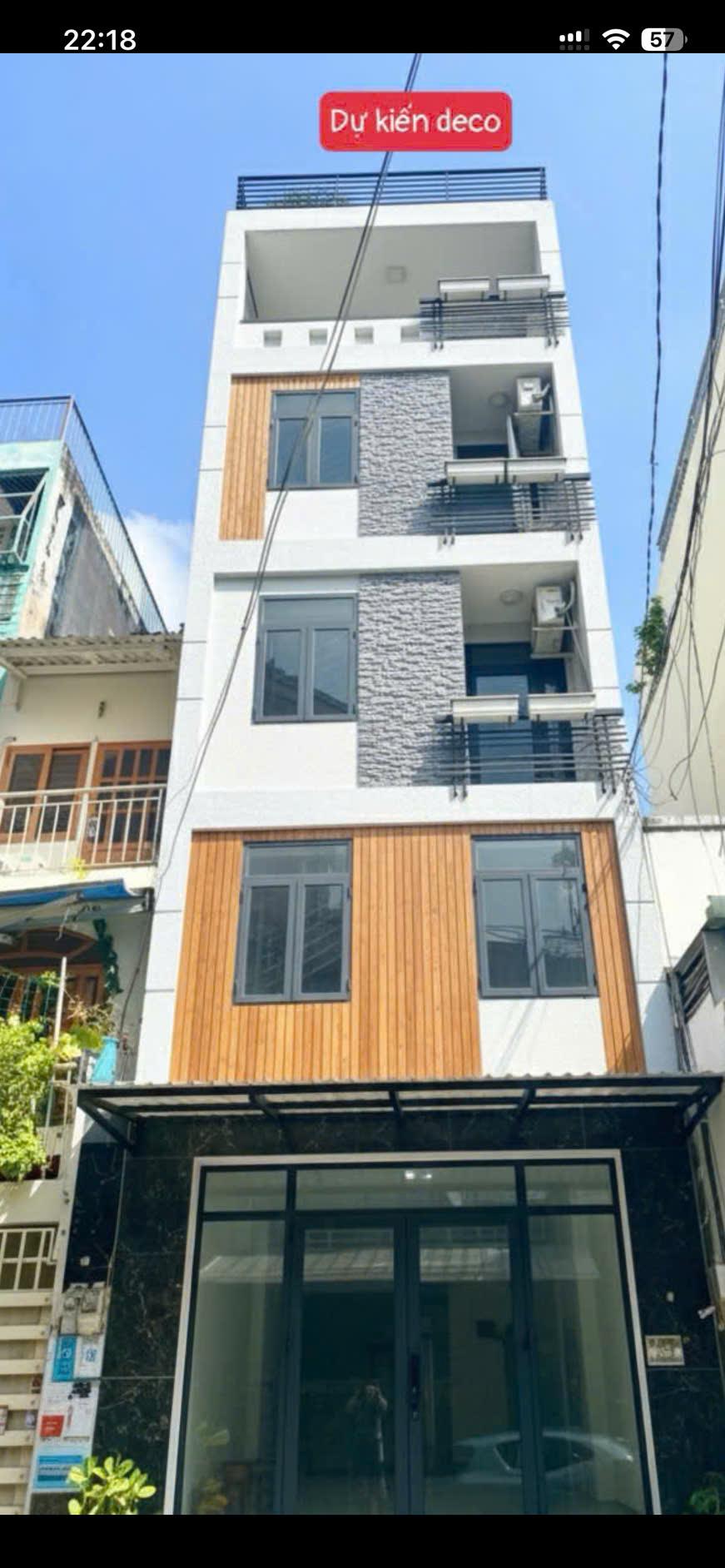  GIẢM 400TR CHÀO MỚI 9.5TY-  BÁN GẤP MẶT TIỀN 6 TẦNG 6PN 43M TRUNG TÂM PHÚ NHUẬN 