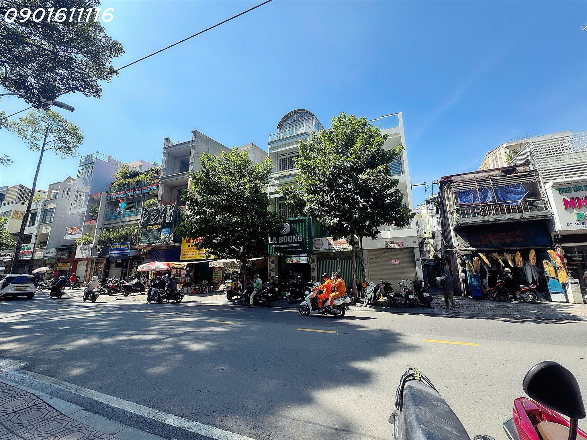  BÁN NHÀ MẶT PHỐ TRẦN QUANG KHẢI - Q.1 - VỊ TRÍ VÀNG, HIẾM CÓ - DT 75M2 NGANG 4M*19M - - Liên hệ ngay 093.86.76.685 