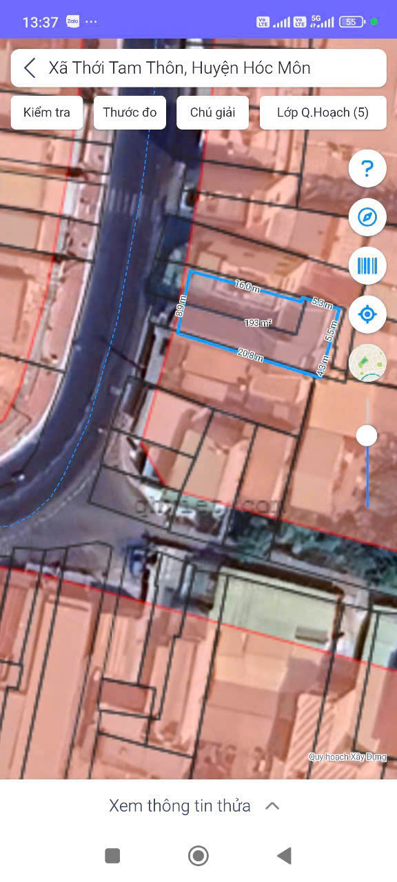  BÁN NHÀ 2 TẦNG ĐÚC (9X26) MẶT TIỀN THỚI TAM THÔN, HÓC MÔN GIÁ RẺ 