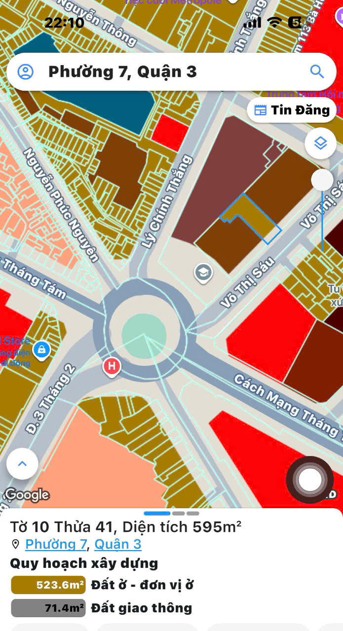  HIẾM BÁN ĐƯỜNG VÕ THỊ SÁU, QUẬN 3 - NGANG LỚN 5,5M*14M - CHÍNH CHỦ 1 ĐỜI XƯA* LH GIANG GIANG: 093.86.76.685 