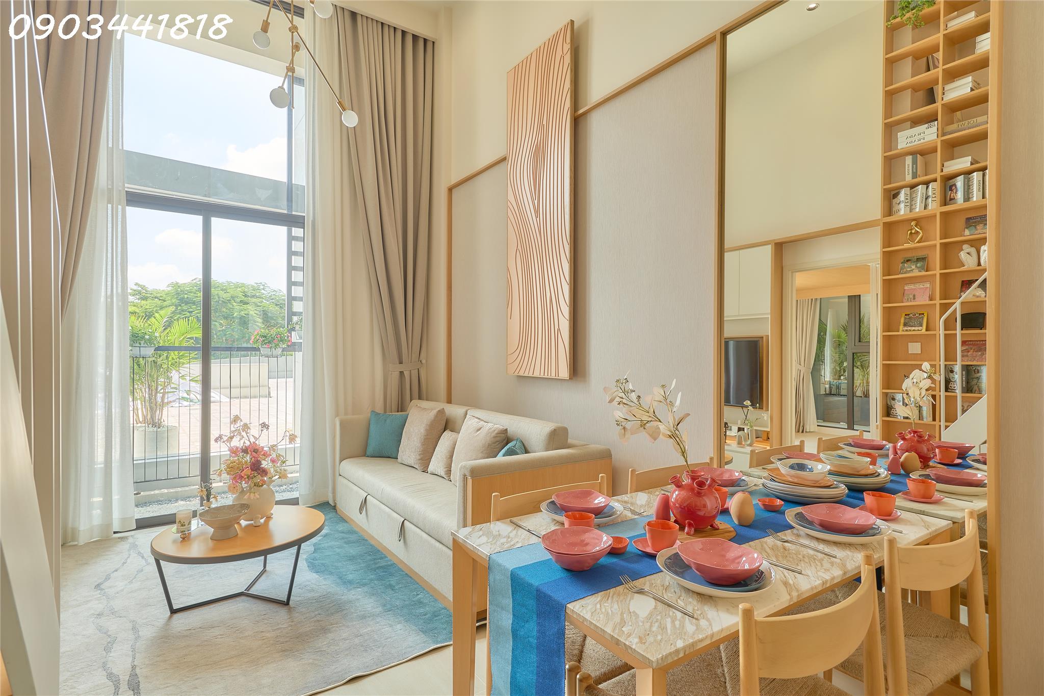  Cho  thuê căn hộ 2  tâng Duplex  - giá 9tr/tháng - KĐT Sun Urban City 