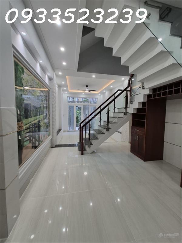  Bán Nhà 4 tầng hẻm 6m xe hơi quay đầu Nguyễn Văn Khối sát cv làng hoa Gò Vấp chỉ 8,8 tỷ 