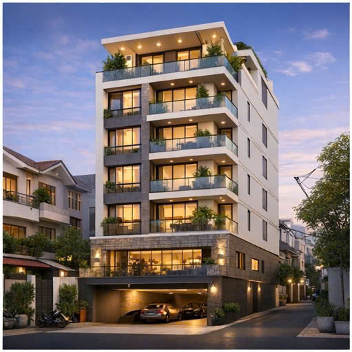  Bán lô đất HXH 1 trục Trần Bá Giao ngang 12m 306m2 tiện xây CHDV+ hầm gần trường ĐH 32 tỷ 