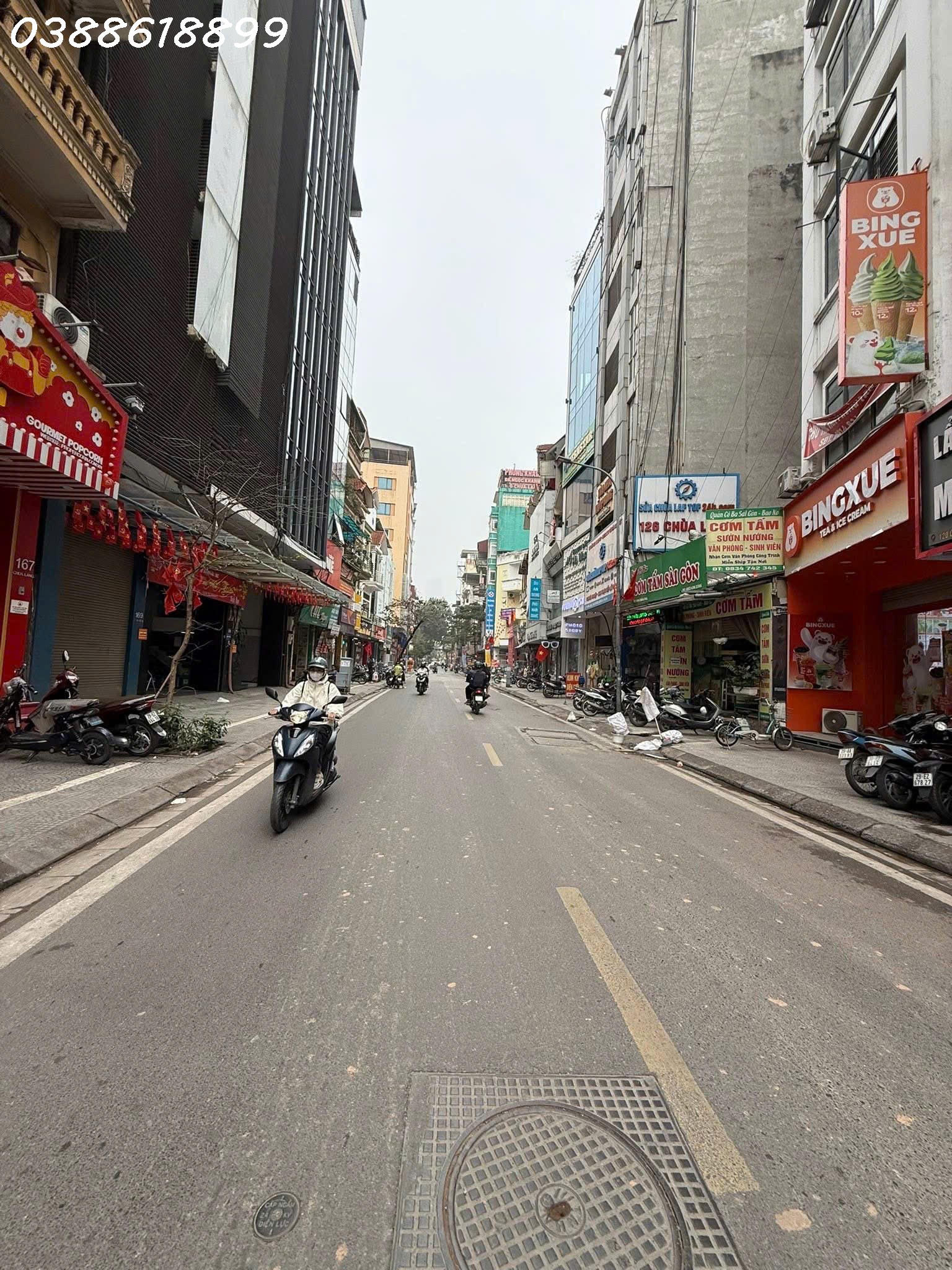  BÁN NHÀ MẶT PHỐ CHÙA LÁNG 136Mx5T - KINH DOANH - VỈA HÈ - GIÁ CHỈ NHỈNH 500 TR/M2 