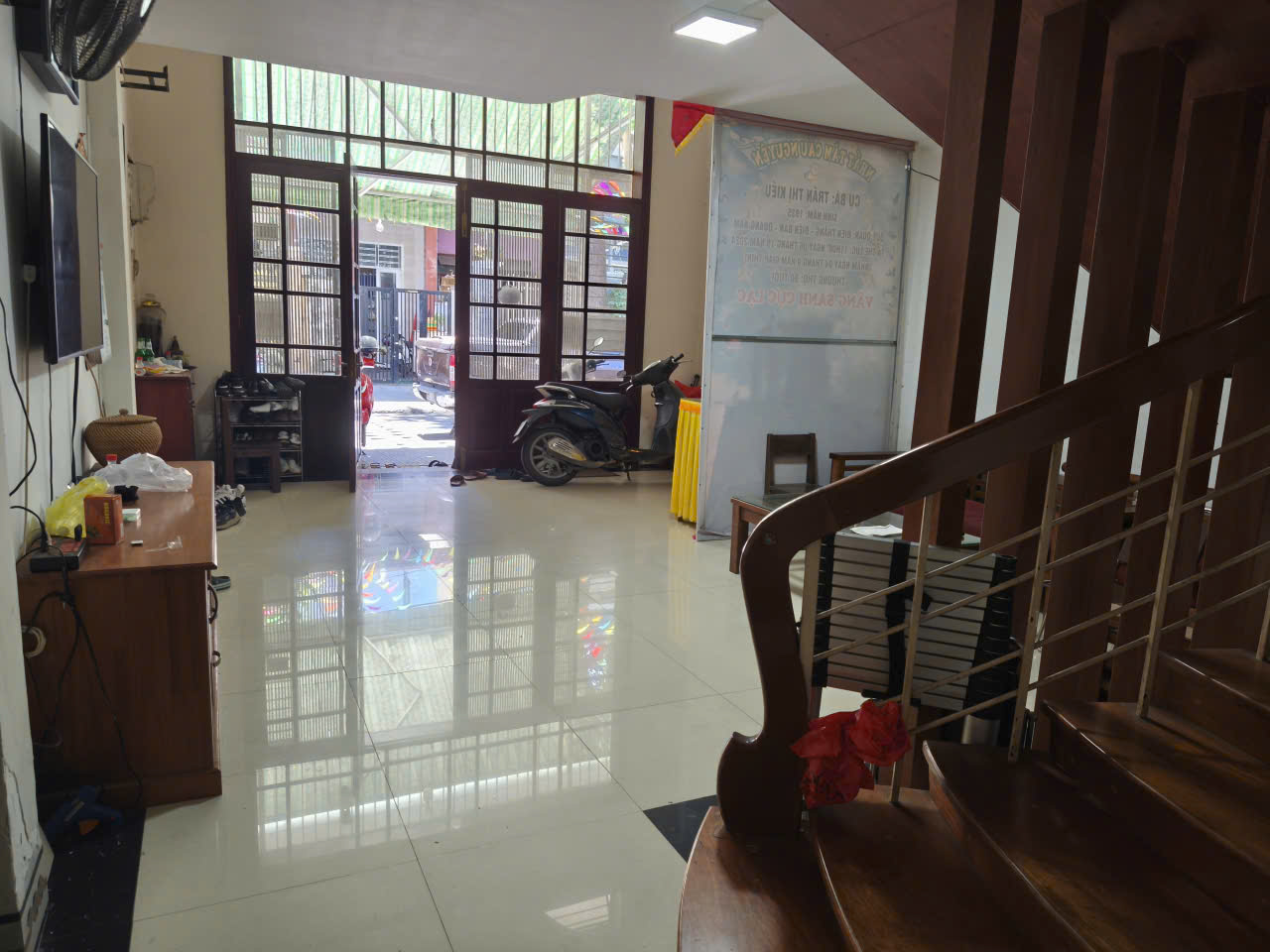  ► MT đường 5.5m gần Chợ Hòa Cường, 73m2, ngang 5.2m, 4 tầng đúc,9.1 tỷ 