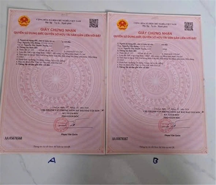  ĐẤT ĐẸP – GIÁ ĐẦU TƯ  -CẦN BÁN LÔ ĐẤT  tại Khối Phú Văn, Thị Trấn Phú Phong, Tây Sơn, Bình Định 