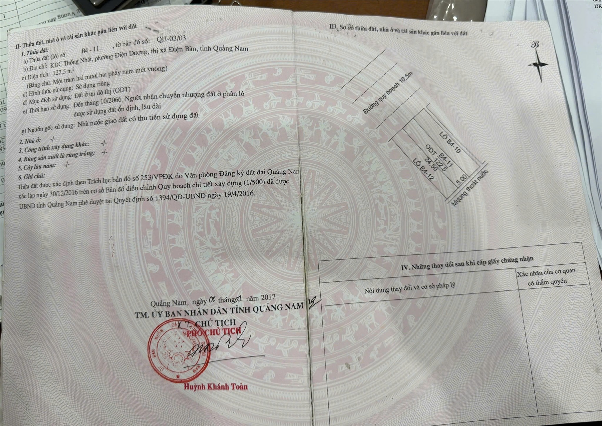  ĐẤT ĐẸP – GIÁ TỐT  – CHÍNH CHỦ CẦN BÁN Tại Coco River Garden, Phường Điện Dương, Huyện Điện Bàn 