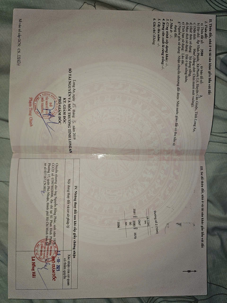  ĐẤT ĐẸP – GIÁ TỐT  – CHÍNH CHỦ CẦN BÁN TẠi Xã Phước Lý , Cần Giuộc Long An 