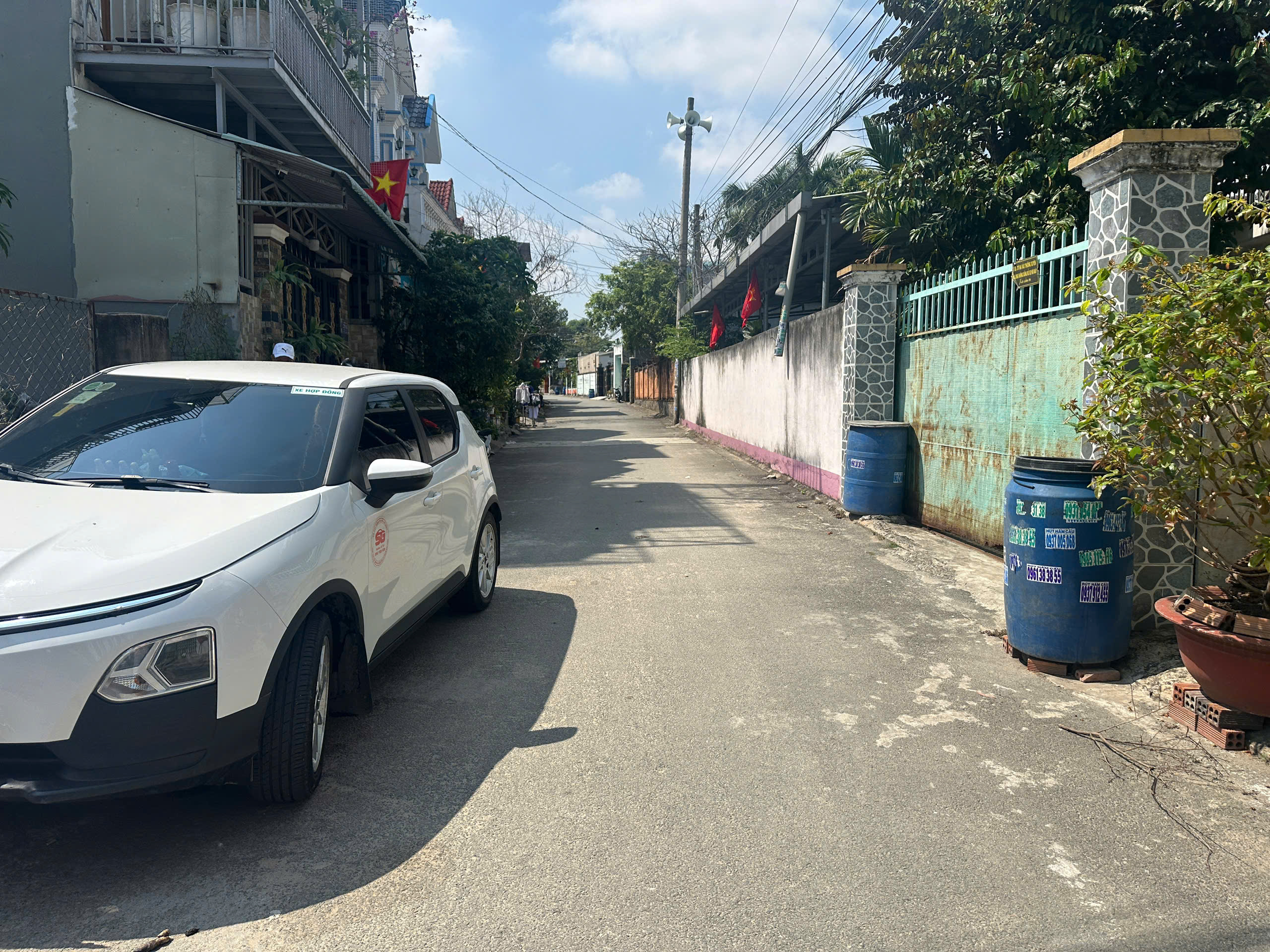  Bán đất 105m². LÔ GÓC, SHR đường xe hơi,gần chợ Tân Bình.giá đầu tư 