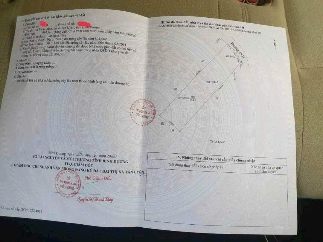  NHÀ VƯỜN – GIÁ TỐT  – SỞ HỮU NGAY NHÀ VƯỜN Tại Xã Bạch Đằng, Tân Uyên, Bình Dương cũ 