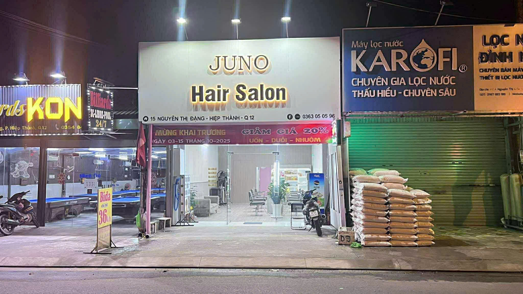  SANG NHƯỢNG LẠI SALON TÓC Q12 ( 15 Nguyễn Thị Đặng,Hiệp Thành) 