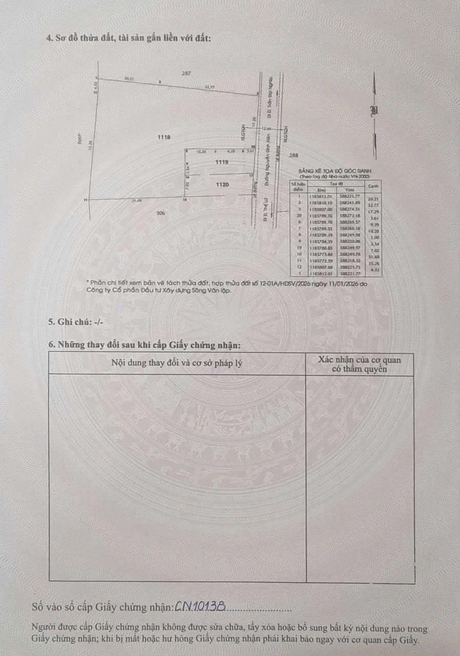  ĐẤT ĐẸP – GIÁ TỐT  – CHÍNH CHỦ CẦN BÁN Tại Đường Nguyễn Đình Kiên, Xã Tân Nhựt, Bình Chánh, TP.HCM 