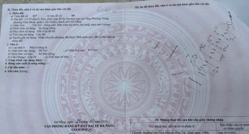  Shophouse 4.5 tầng GÓC 2 mặt tiền NGUYỄN SINH SẮC và TRẦN TRIỆU LUẬT 