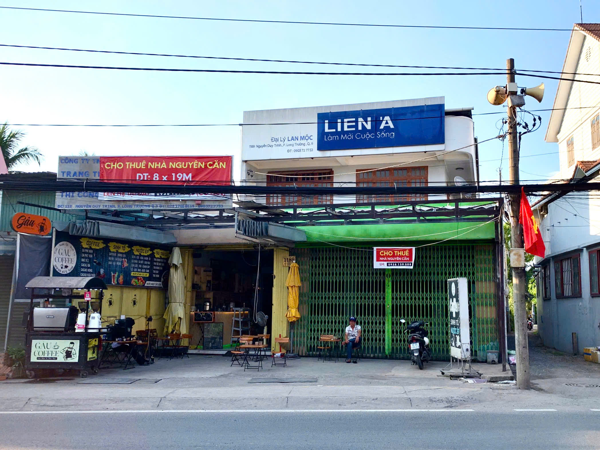  CHO THUÊ NHÀ NGUYÊN CĂN 
1189 Nguyễn Duy Trinh, Phường Long Trường, TP.HCM 