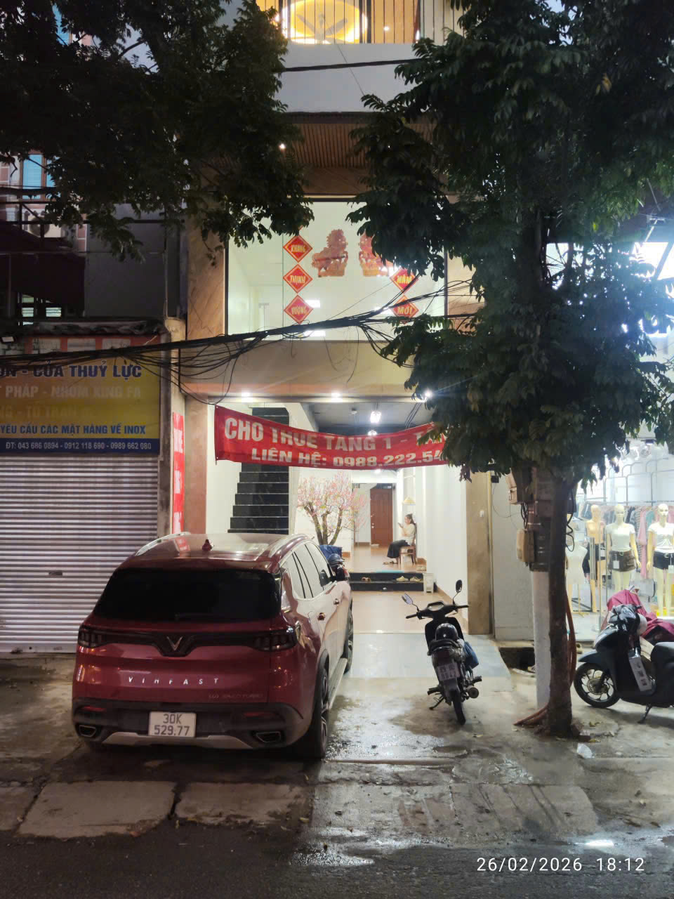  CHO THUÊ MẶT BẰNG KINH DOANH – VỊ TRÍ ĐẸP, PHỐ SẦM UẤT TẠI NGỌC HỒI, HÀ NỘI 