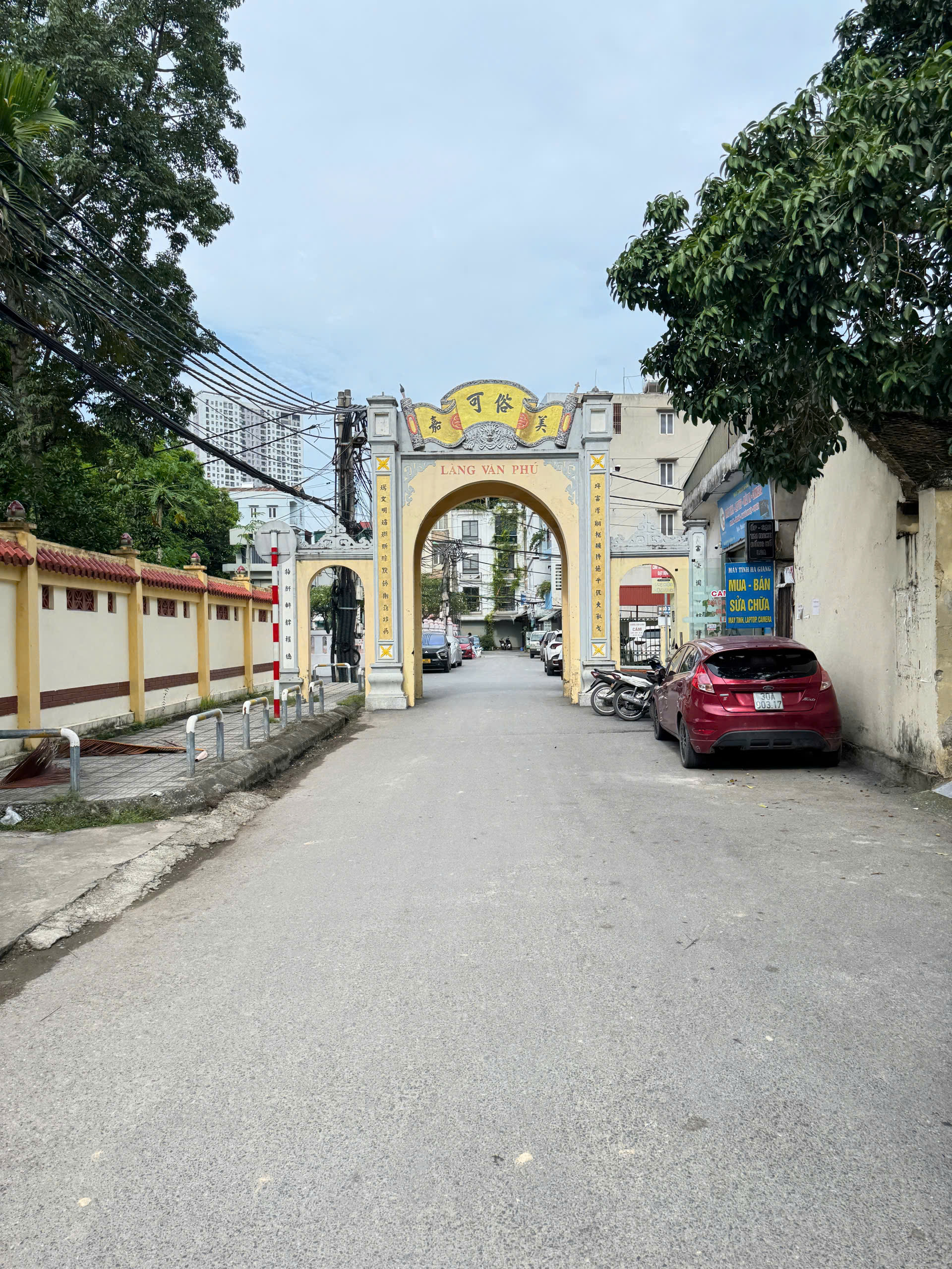  Bán nhà 5 tầng full nội thất phố Văn Phú - Hà Đông 7,3 tỷ 