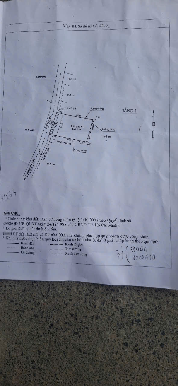  BÁN KHO XƯỞNG 237M² – CÁCH PHAN VĂN HỚN CHỈ 40M – GIÁ CHỈ 9 TỶ 