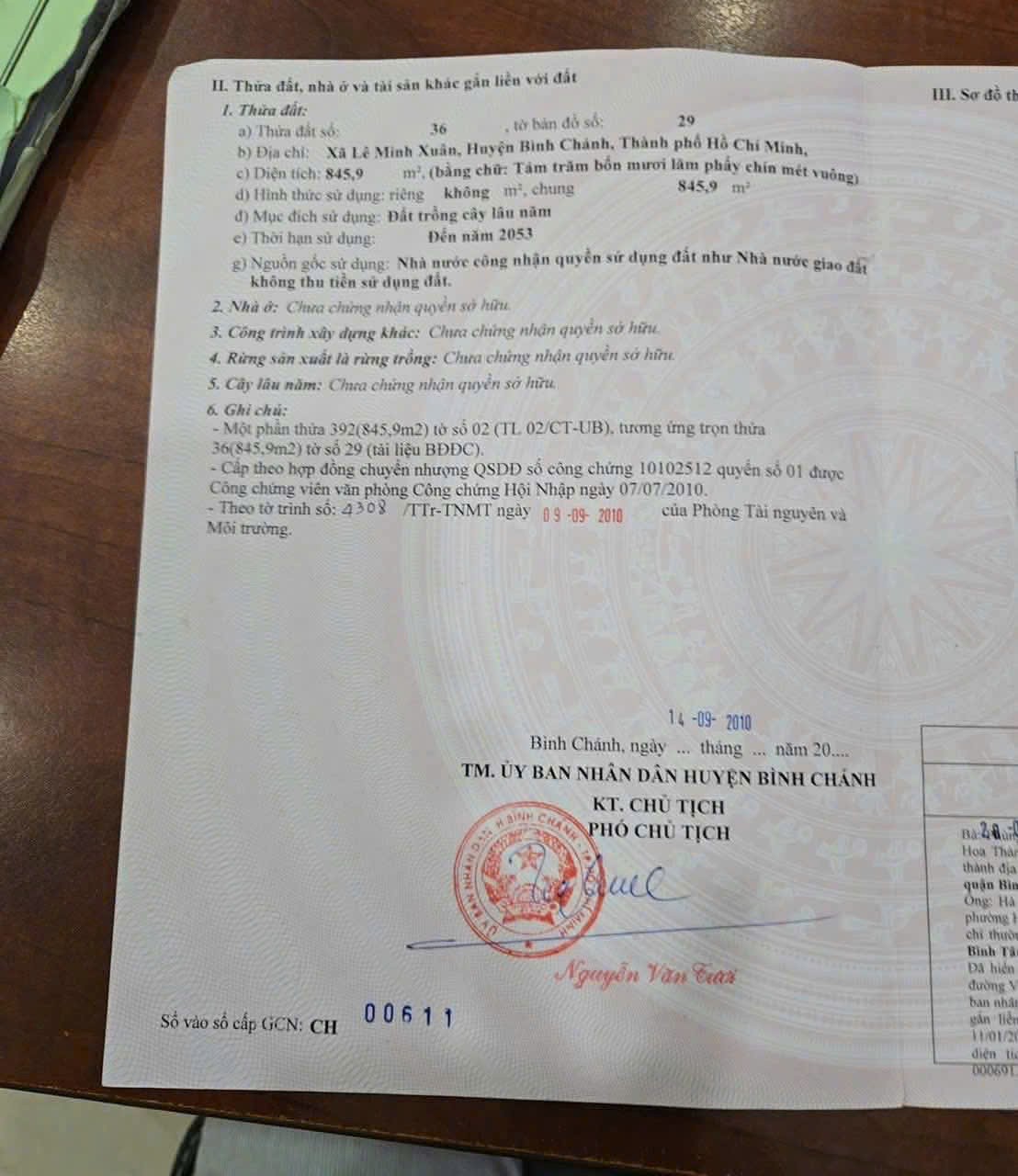  NHÀ ĐẸP – GIÁ TỐT –CHÍNH CHỦ CẦN BÁN NHÀ TẠI 583 Võ Hữu Lợi , xã Lê Minh Xuân, Bình Chánh, HCM 