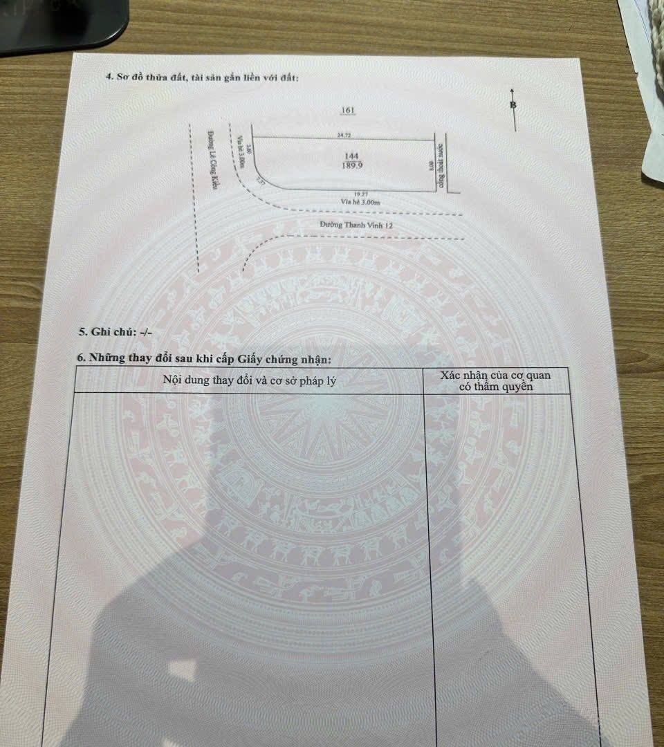  ????????Bán đất GÓC 2MT đường Lê Công Kiều và Thanh Vinh 12 