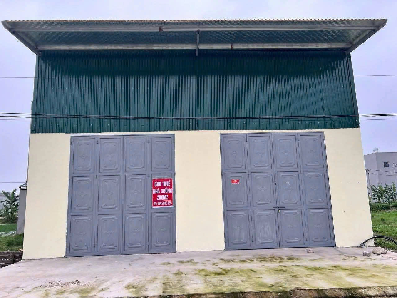  CHO THUÊ KHO, XƯỞNG 180m² TẠI HÀ LIỄU – PHƯƠNG LIỄU – QUẾ VÕ – BẮC NINH 