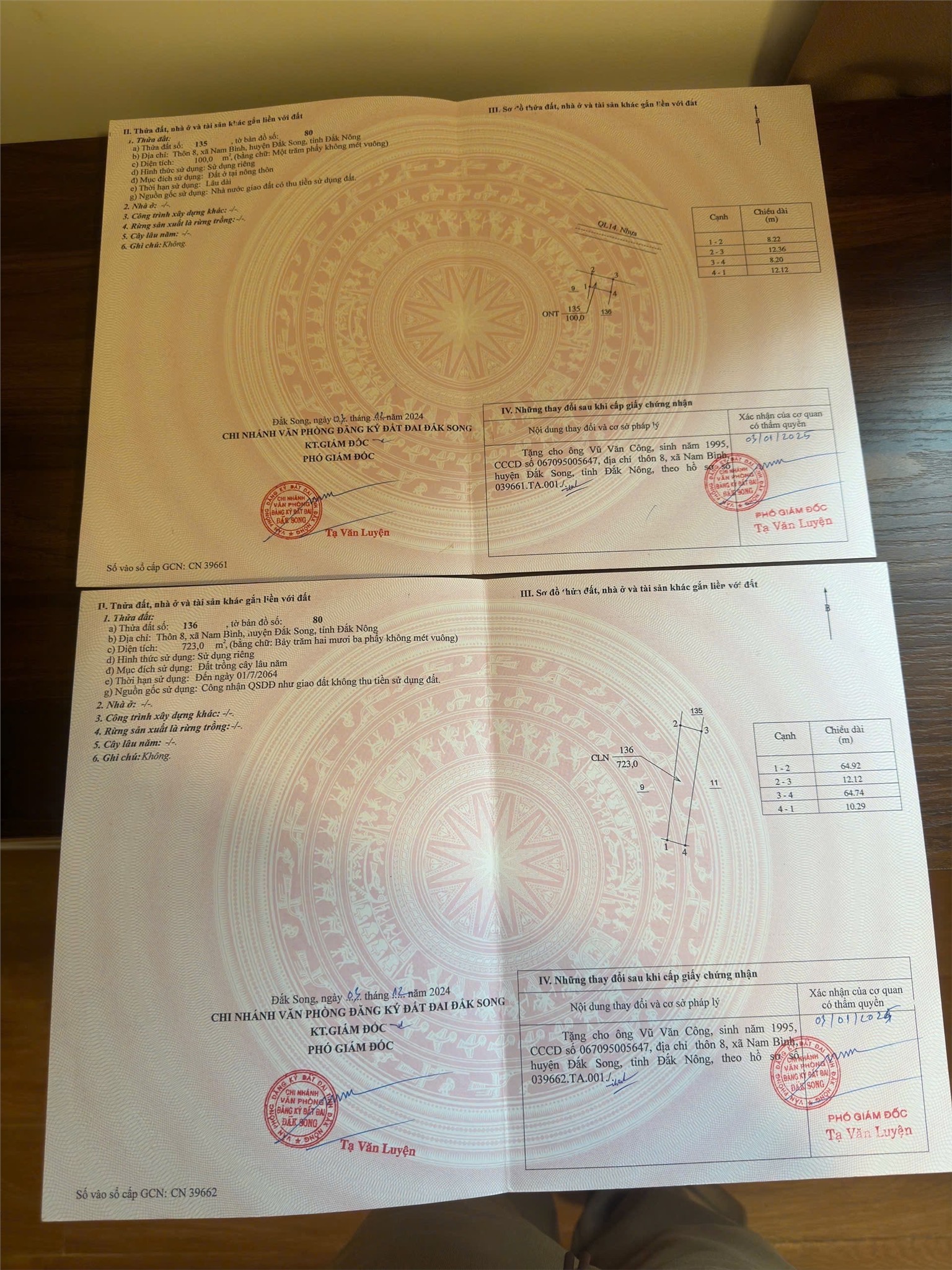  Đất Đẹp - Giá Tốt Bán Đất Tặng Nhà xã Nam Bình, huyện Đắk Song, tỉnh Đắk Nông 