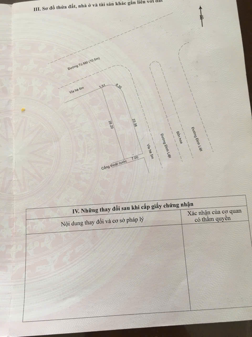  ????????Bán đất LÔ GÓC 2 mặt tiền đường 10,5 Tú Mở & Đinh Liệt 