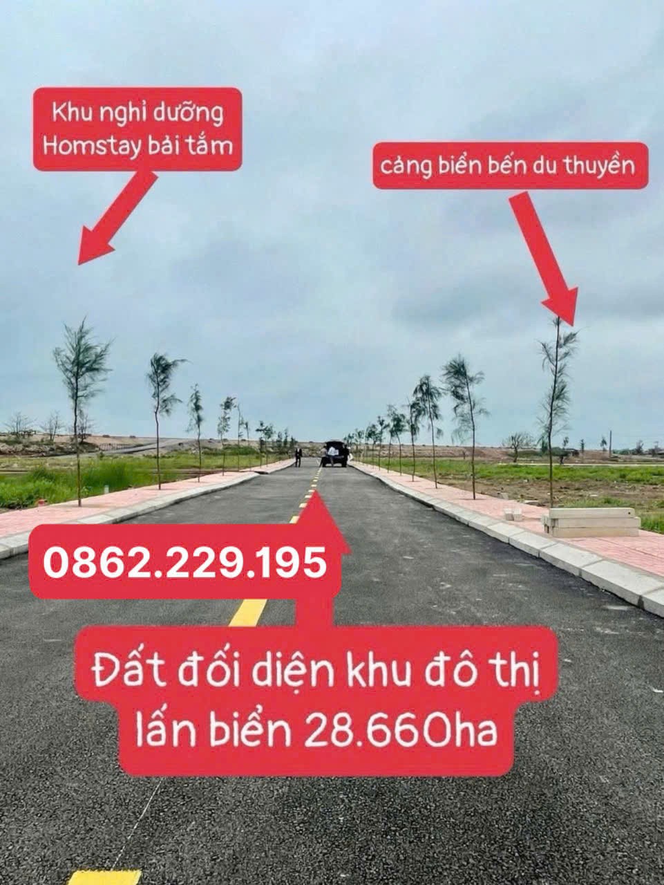  BÁN ĐẤT NỀN VIEW BIỂN – KHU KINH TẾ NINH CƠ, Được chính phủ quan tâm và đầu tư công rất mạnh 