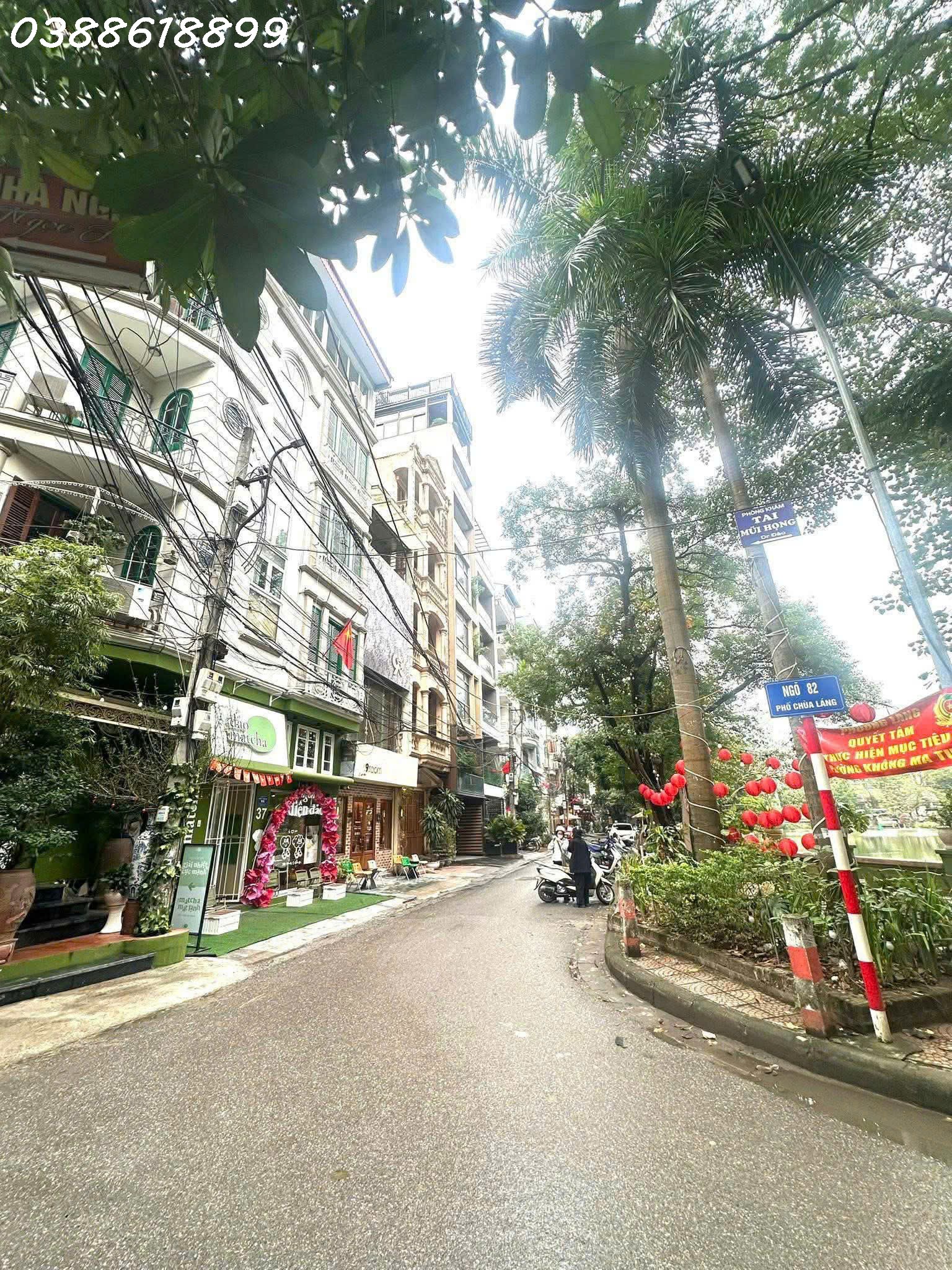  BÁN NHÀ PHÂN LÔ NGUYỄN CHÍ THANH, ĐỐNG ĐA - 52M2 x 5 TẦNG - MT 4.7M - Ô TÔ TRÁNH - SÁT HỒ - KINH DOANH 