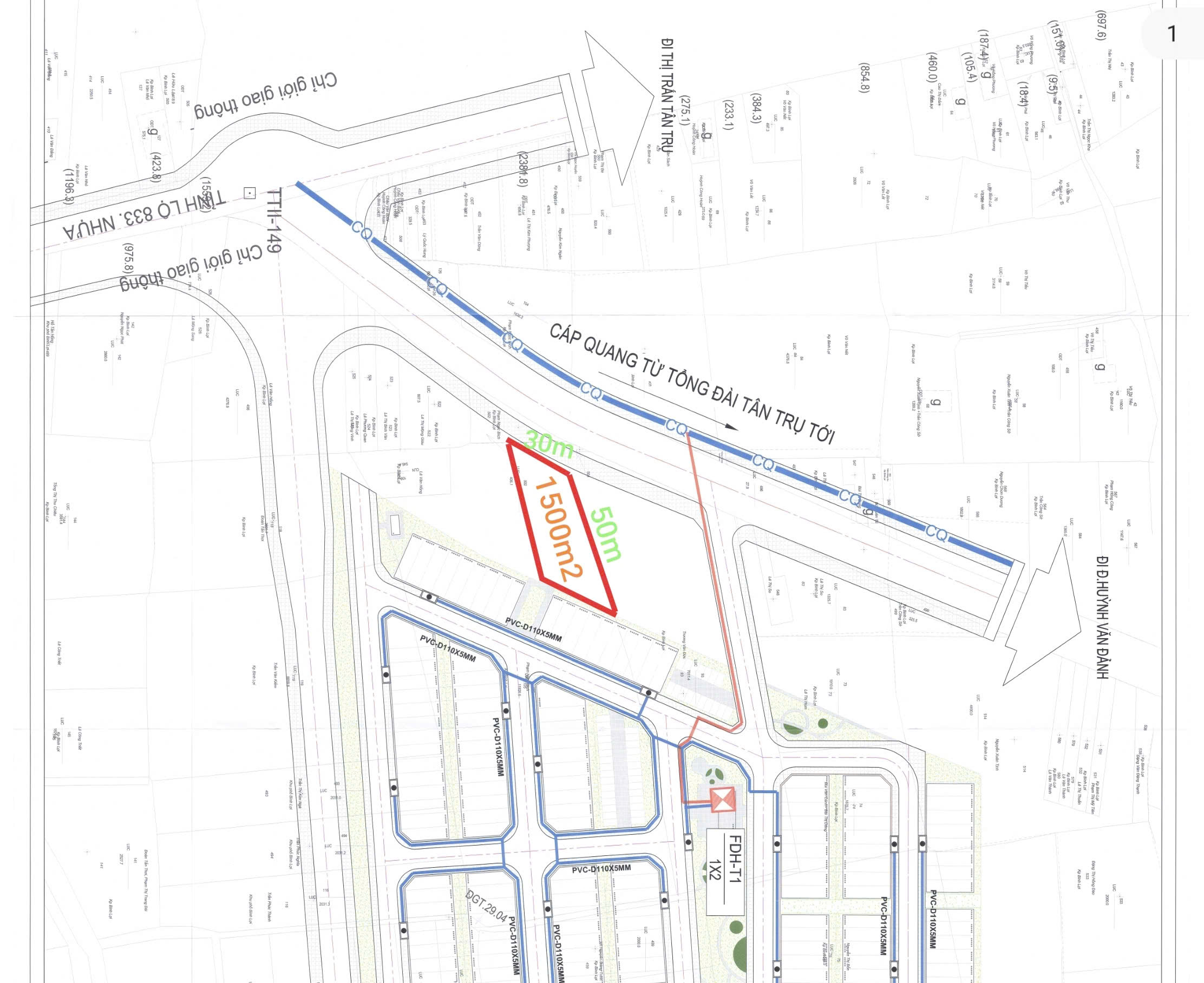  Bán đất lúa mặt tiền Nguyễn Hoàng Anh giá 6 tỷ 