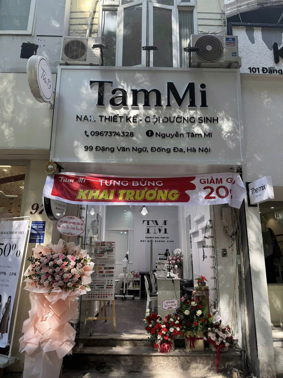  SANG NHƯỢNG GẤP TIỆM NAIL - MI - SPA - GỘI ĐẦU DƯỠNG SINH – ĐỐNG ĐA, HN 