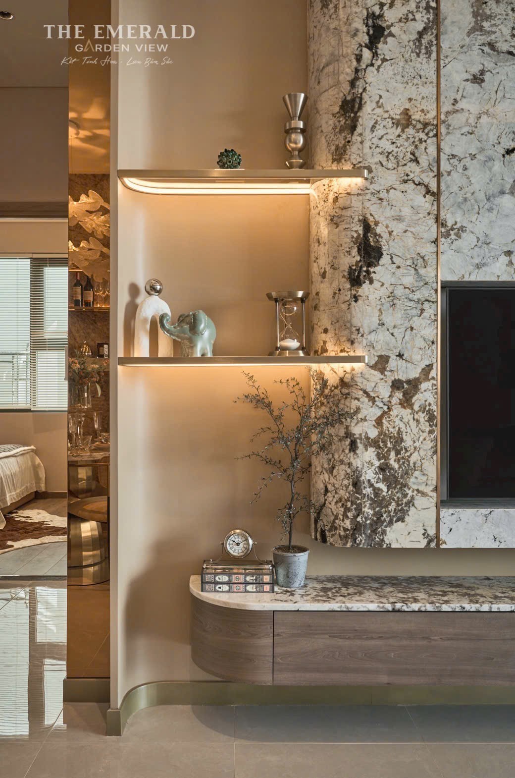  The Emerald Garden View chỉ 35t/m2 mang đến cơ hội sở hữu căn hộ riêng tại Thuận An Bình Dương HCM. 