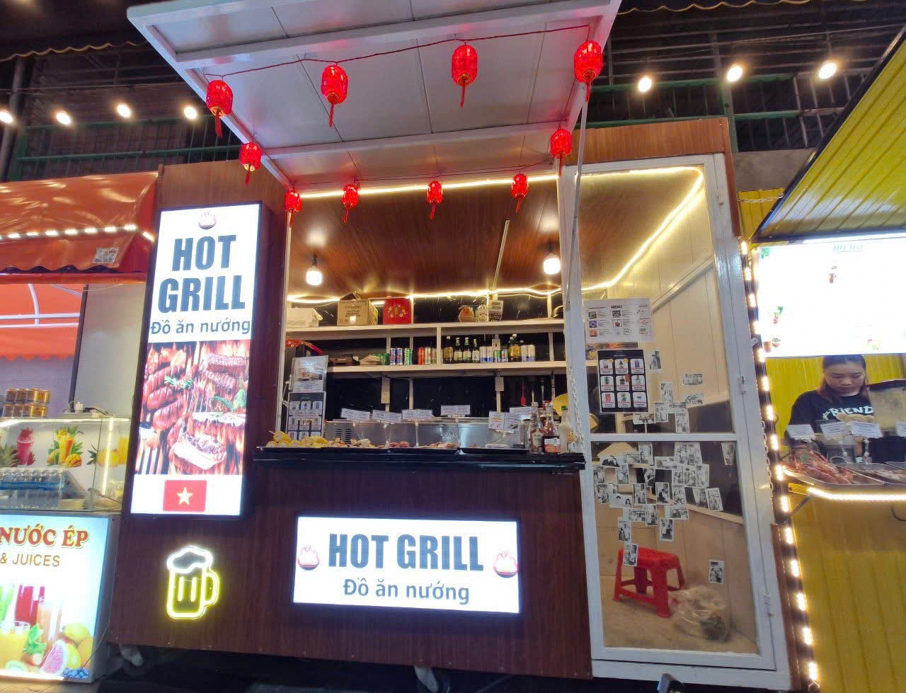  SANG GẤP QUẦY XIÊN QUE NƯỚNG – CHỢ ĐÊM YẾN SÀO, PHƯỜNG LỘC THỌ, TP NHA TRANG, TỈNH KHÁNH HÒA 