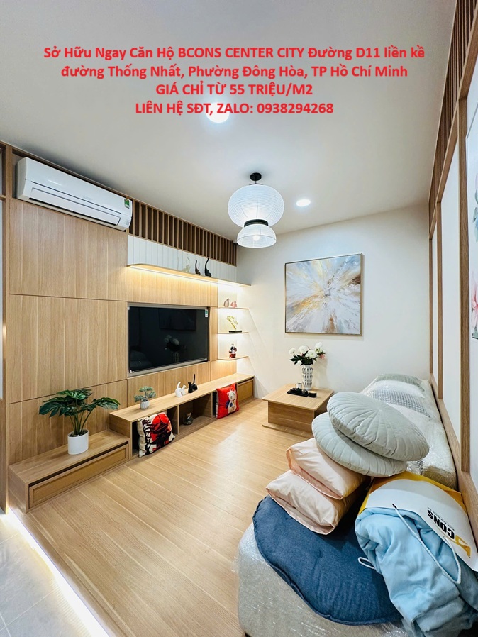  Sở Hữu Ngay Căn Hộ BCONS CENTER CITY - Căn Hộ Trung Tâm - Nâng Tầm Thịnh Vượng 