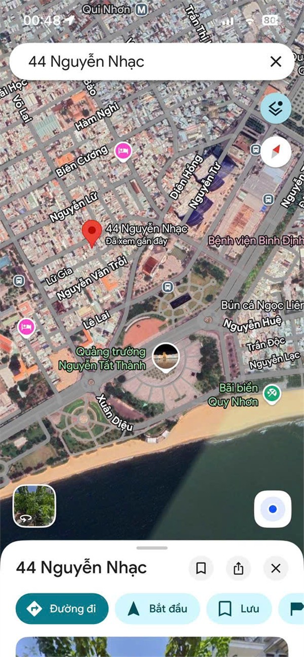  NHÀ ĐẸP – GIÁ TỐT  – CHÍNH CHỦ CẦN BÁN Tại  mặt tiền đường Nguyễn Nhạc, phường Ngô Mây, tp Quy Nhơn 