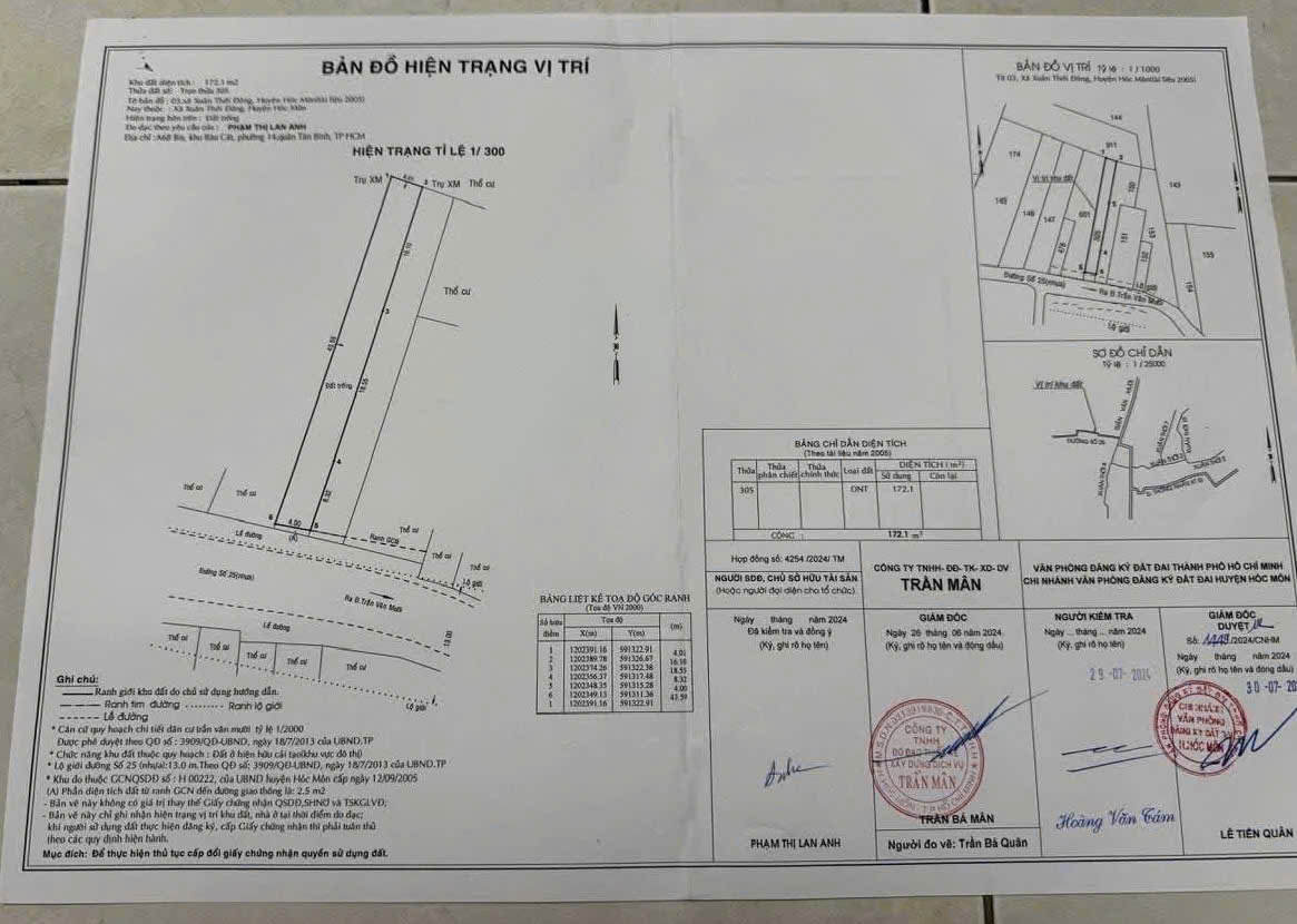  ĐẤT (8x50) MTKD ĐƯỜNG NHỰA 8M THÔNG – XUÂN THỚI 2, HÓC MÔN – CHỈ 10.5 TỶ‼️ 