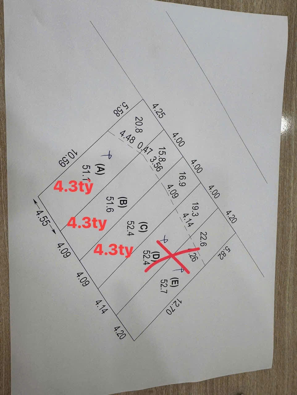  F0 MẶT TIỀN LÊ THỊ HỒNG GẤM – TRUNG TÂM HÓC MÔN – CHỈ 4,3 TỶ/LÔ 