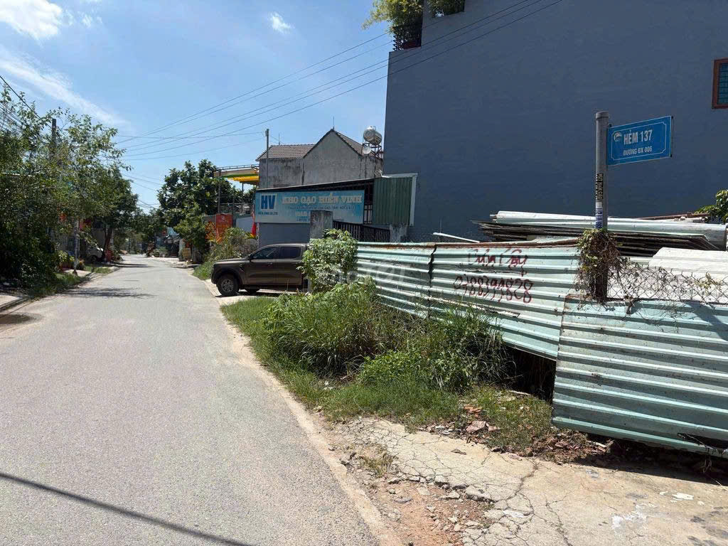  BÁN ĐẤT 2 MẶT TIỀN ĐƯỜNG DX006 – P. PHÚ MỸ, TP THỦ DẦU MỘT, BÌNH DƯƠNG – GIÁ TỐT 