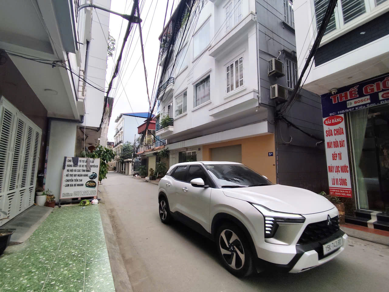  Nhà Kiều Sơn - Văn Cao - 61m - Đường 7m - đang cho thuê 12 tr/tháng 