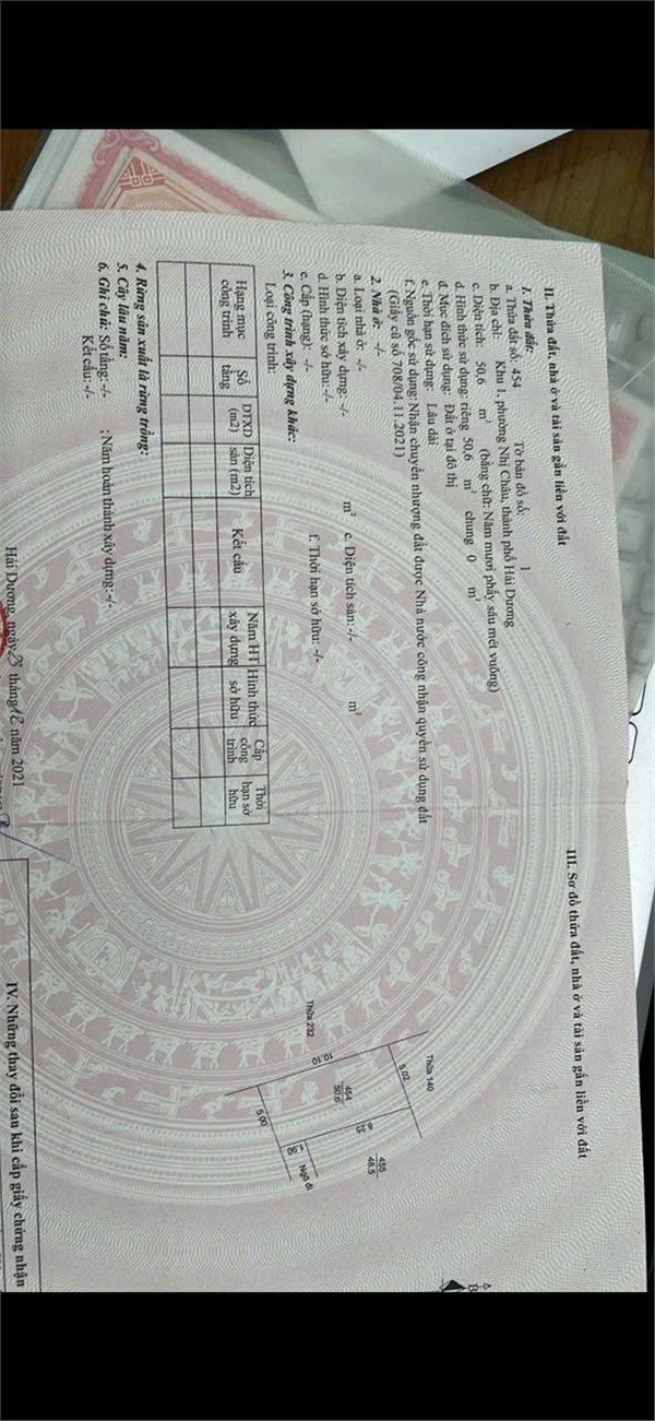  Cần Bán NHÀ CHÍNH CHỦ - ĐC Ngõ 4 Khu 1 Đường Trương Hán Siêu, Phường Nhị Châu, Hải Dương 